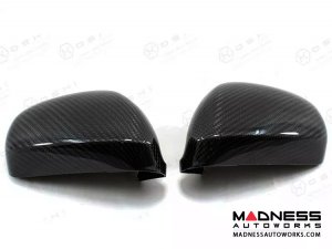 Maserati GranTurismo Cabrio Mirror Cover Kit - Carbon Fiber